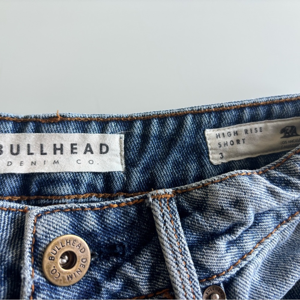 Bullhead Classic Blue Denim Shorts